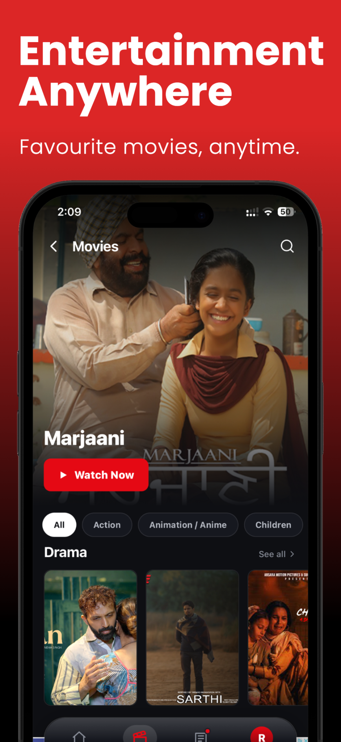 Jai Ho Films OTT streaming platform